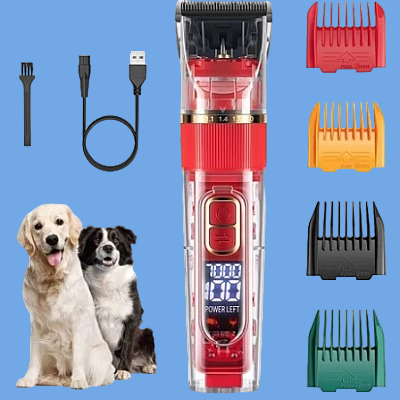 Masina de tuns electrica pentru animale PETU LF880 cu 3 viteze lama ceramica