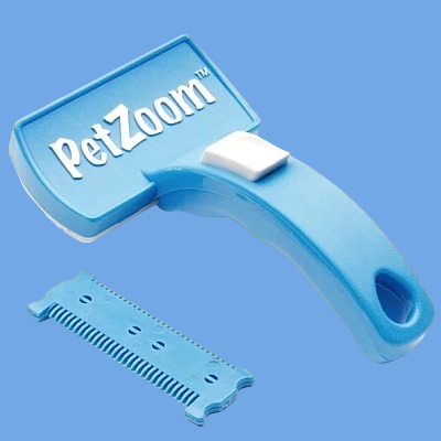 Perie pentru animale PETU blue