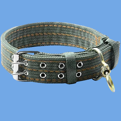 Set 2 x Curea din panza PETU pentru caine 70cm